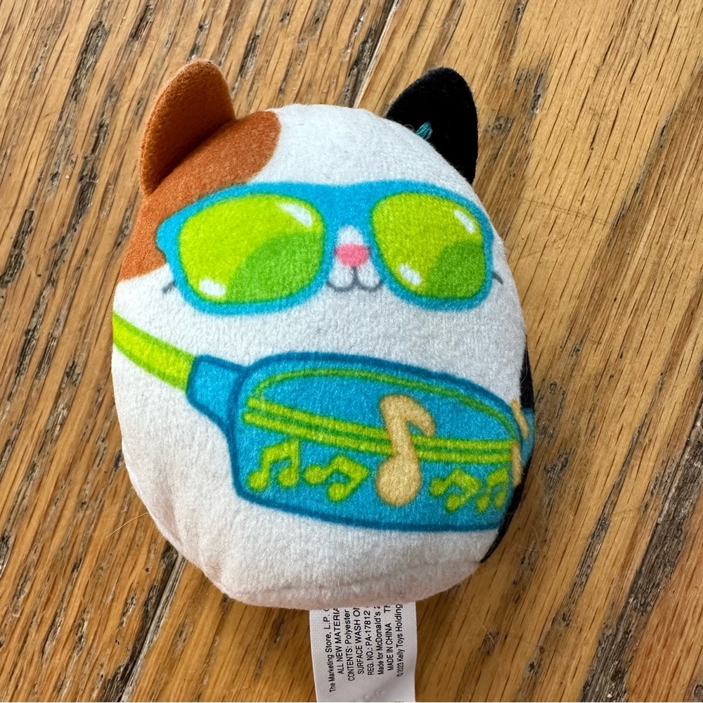 McDonald’s Squishmallows 2023 Cam Cat Plush